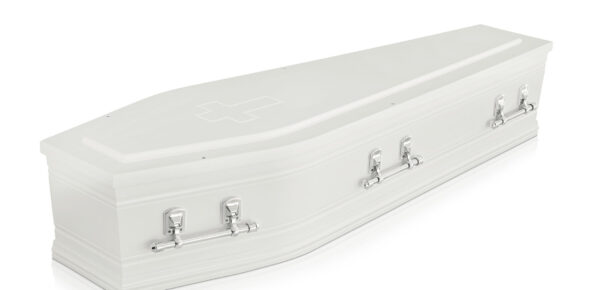 Cathedral Gloss White Coffins
