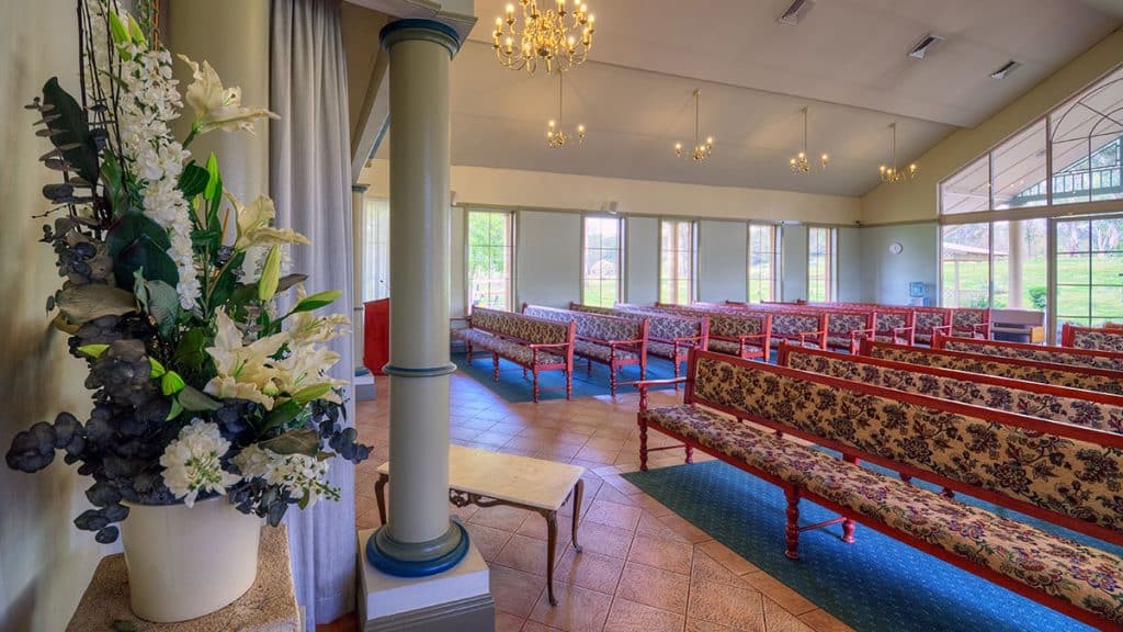 North Chapel at Forest Lawn Memorial Park, Leppington NSW